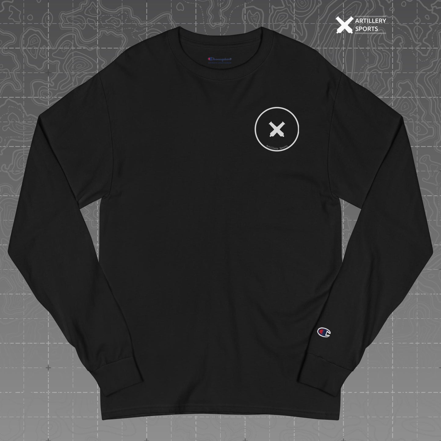 Artillery Sports Alt Logo Champion Long Sleeve Work-out Shirt
