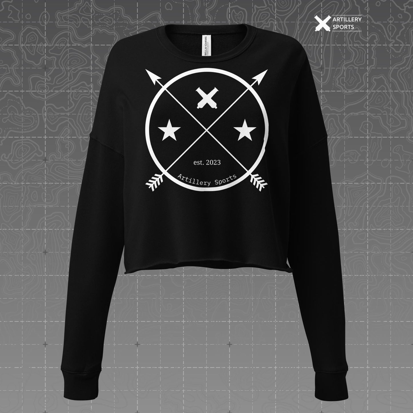 Artillery Sports Crop-top Sweatshirt