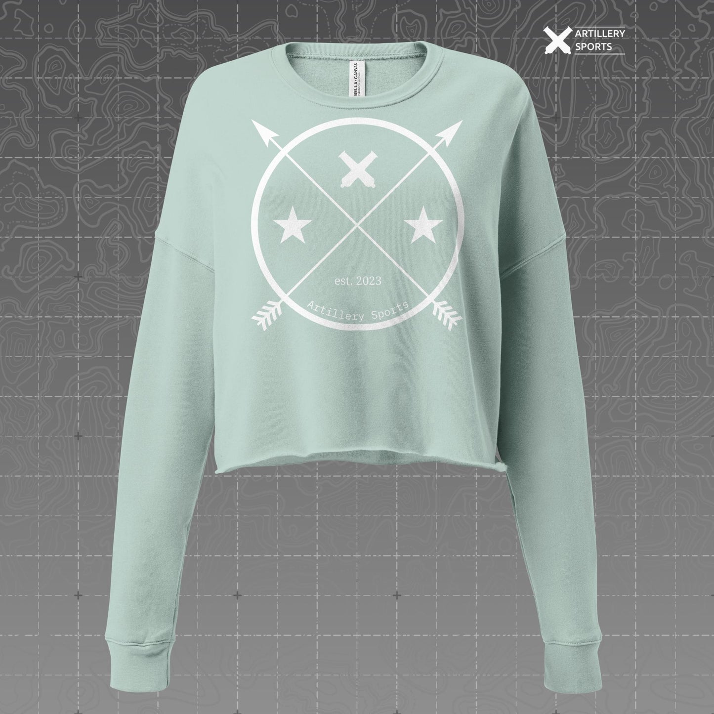 Artillery Sports Crop-top Sweatshirt