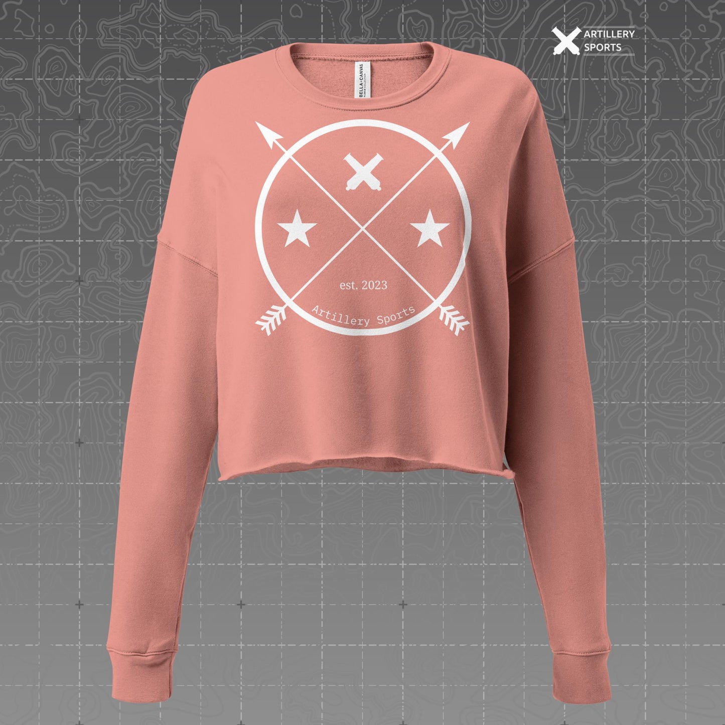 Artillery Sports Crop-top Sweatshirt