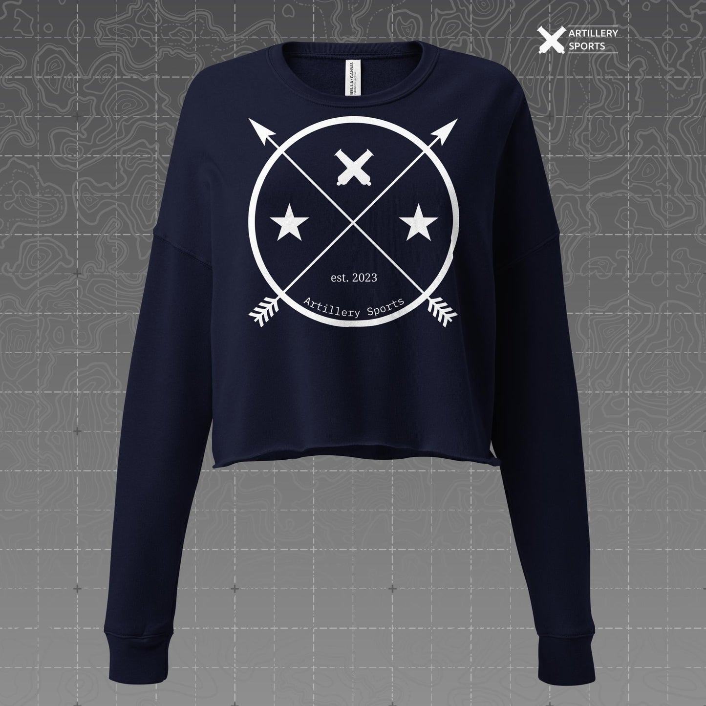 Artillery Sports Crop-top Sweatshirt