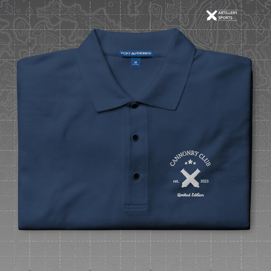 Cannonry Club Men's Premium Golf Polo